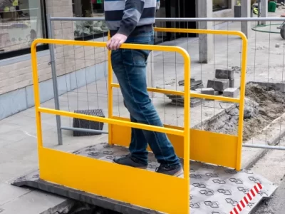 Passerelle de chantier