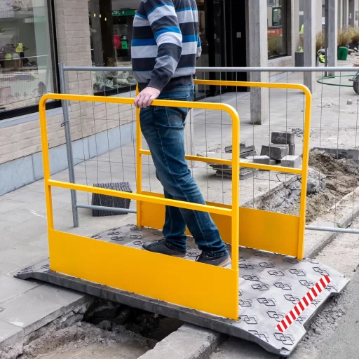 Passerelle de chantier